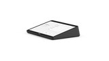 An image of the Logitech Tap which is angled to one side.