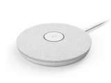 An image of the Logitech Rally Mic Pod in white.