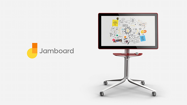 ホワイトボード（Google　JamBoard） Google、クラウド連携で共同作業ができるデジタルホワイトボード